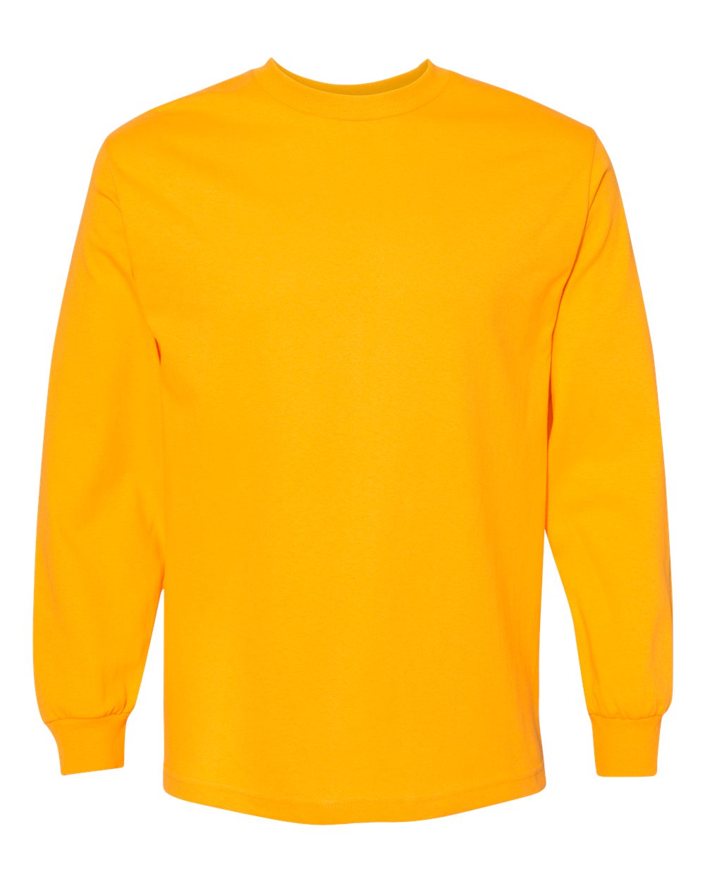 American Apparel Unisex Heavyweight Cotton Long Sleeve Tee 1304 #color_Gold