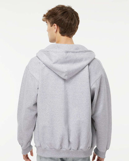 King Fashion Full-Zip Hooded Sweatshirt KF9017 #colormdl_Athletic Grey