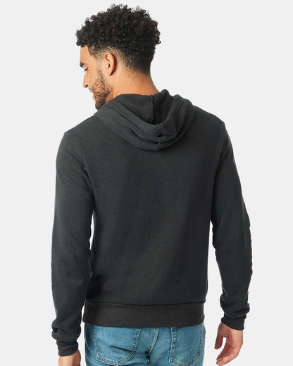 Alternative 9595 Challenger Eco-Fleece Hooded Sweatshirt #colormdl_Eco True Black