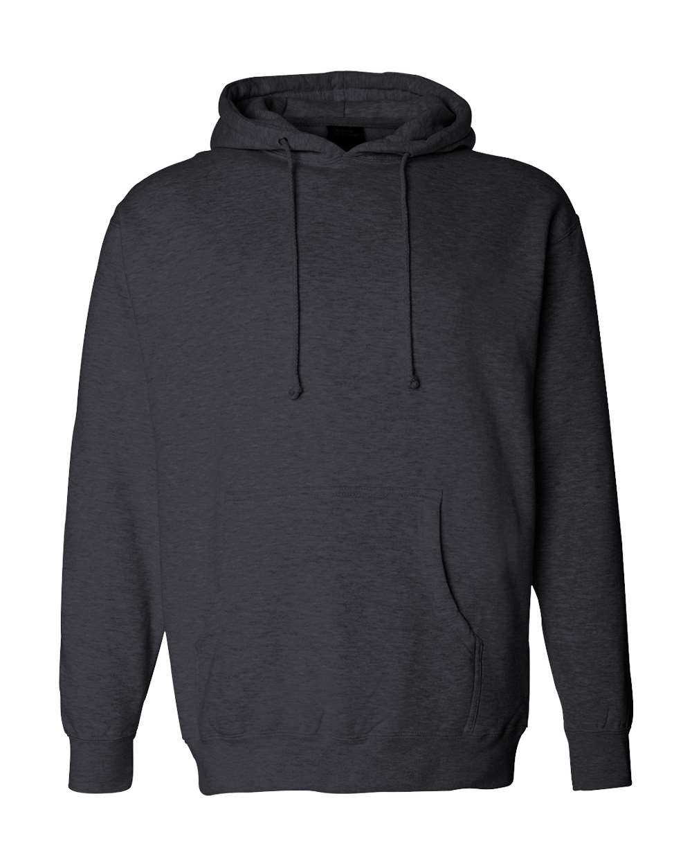 Independent Trading Co. Heavyweight Hooded Sweatshirt IND4000 #color_Charcoal Heather