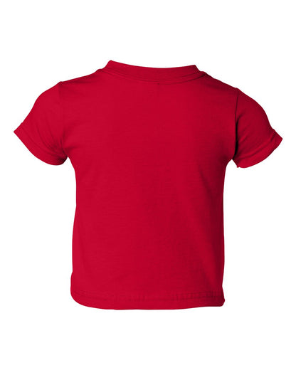 Rabbit Skins Toddler Cotton Jersey Tee 3301T #color_Red
