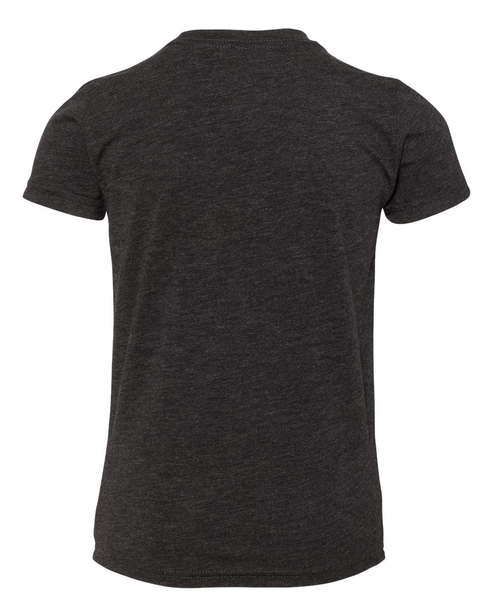 BELLA + CANVAS Youth Triblend Tee 3413Y #color_Charcoal Black Triblend