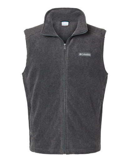 Columbia Steens Mountain™ Fleece Vest 163926 #color_Charcoal Heather