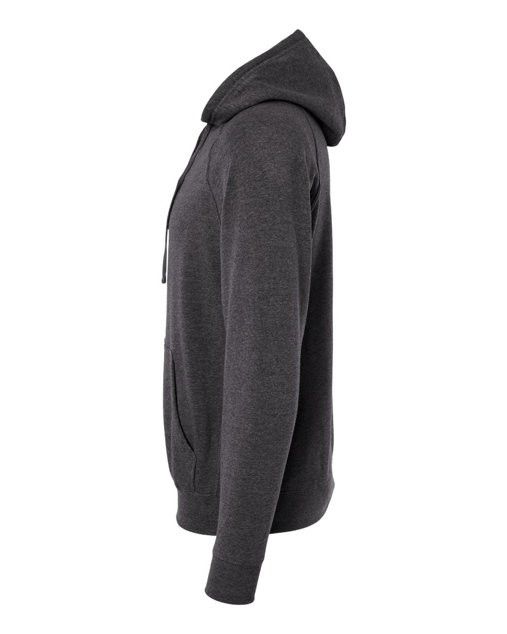 Independent Trading Co. Unisex Special Blend Raglan Hooded Sweatshirt PRM33SBP #color_Carbon