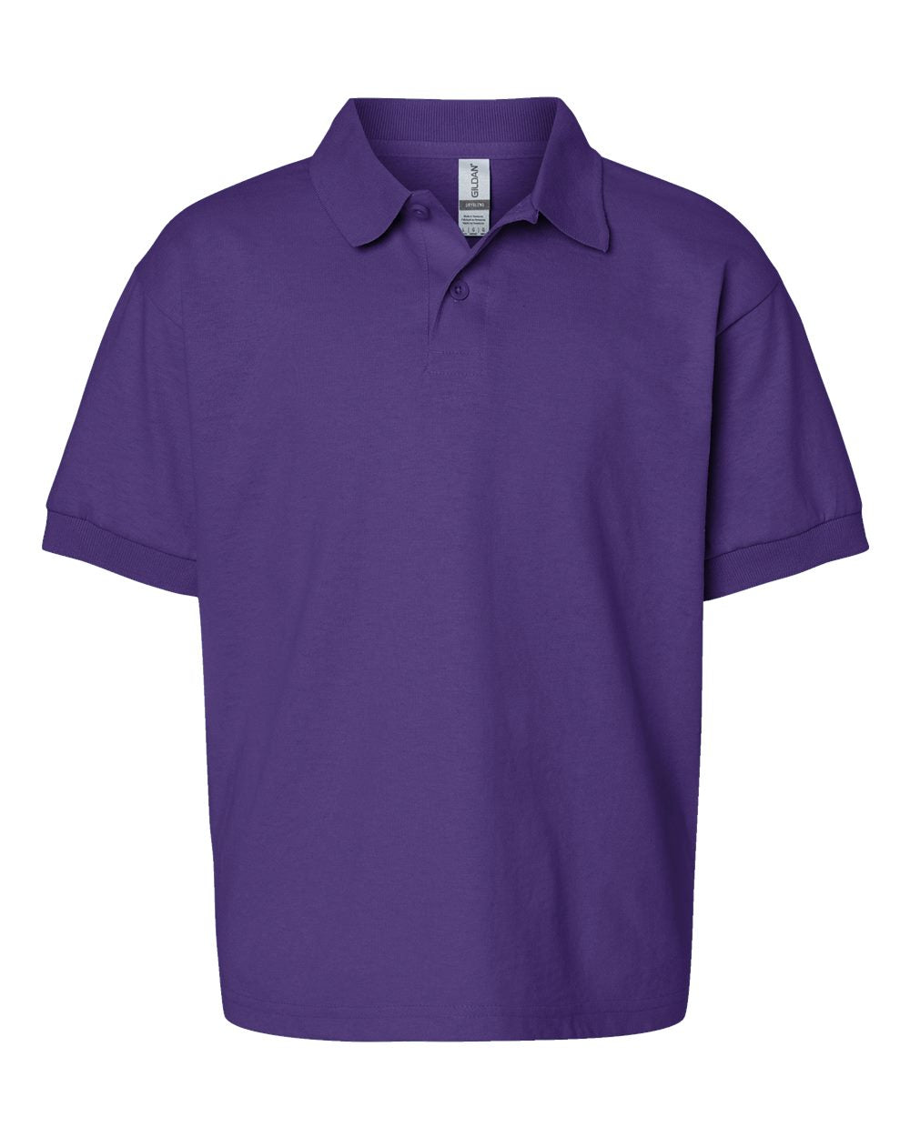 Gildan DryBlend® Youth Jersey Polo 8800B #color_Purple