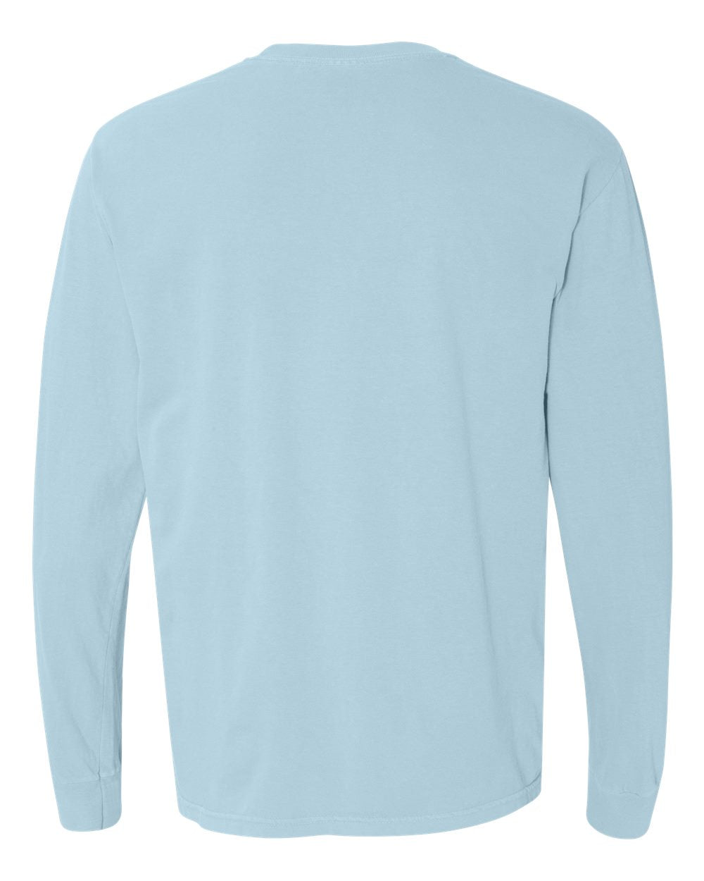 Comfort Colors Garment-Dyed Heavyweight Long Sleeve T-Shirt 6014 #color_Chambray
