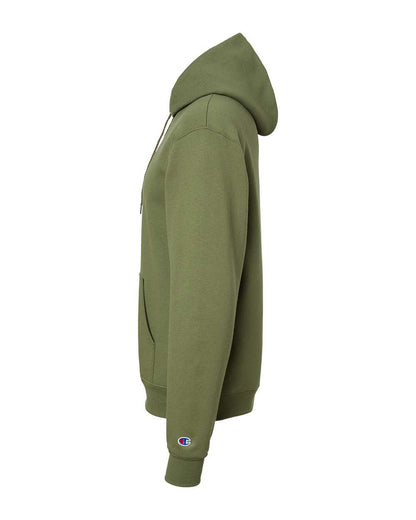 Champion Powerblend® Hooded Sweatshirt S700 #color_Fresh Olive