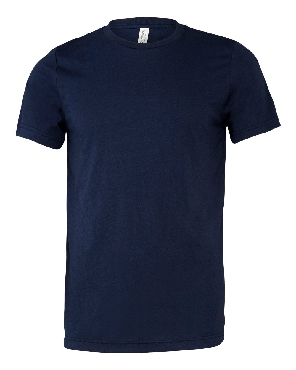 BELLA + CANVAS Unisex Triblend Tee 3413 #color_Solid Navy Triblend