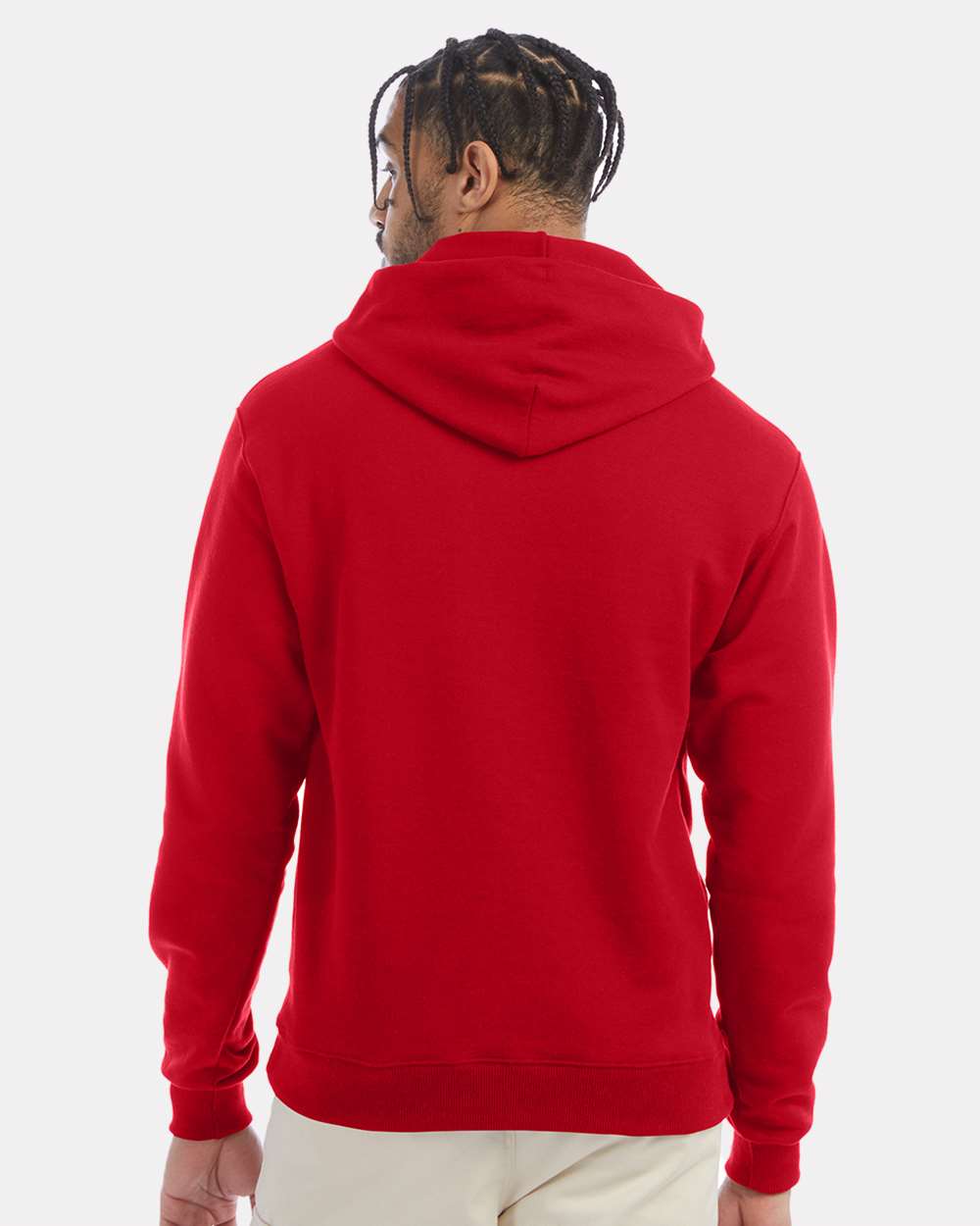 Champion Powerblend® Hooded Sweatshirt S700 #colormdl_Scarlet