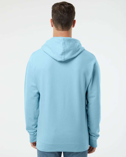Independent Trading Co. Midweight Hooded Sweatshirt SS4500 #colormdl_Blue Aqua