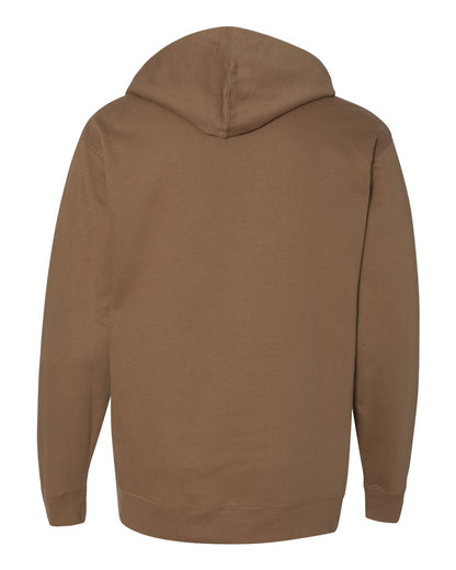Independent Trading Co. Midweight Hooded Sweatshirt SS4500 #color_Saddle