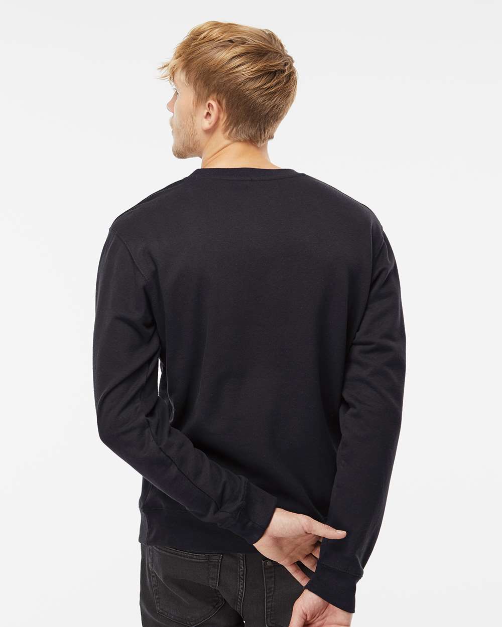 Independent Trading Co. Midweight Sweatshirt SS3000 #colormdl_Black