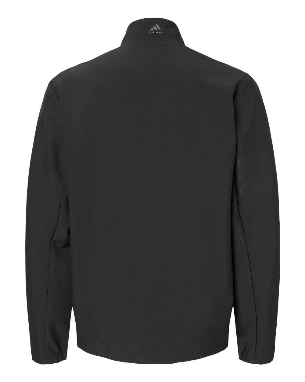 Adidas  A267 3-Stripes Full-Zip Jacket #color_Black/ Black
