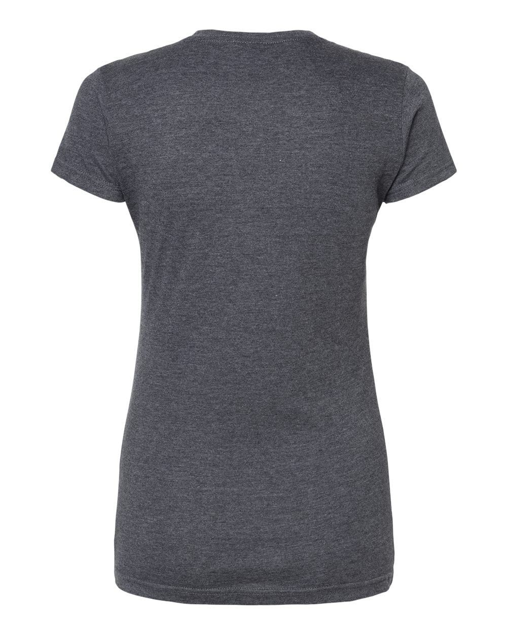 M&O Women's Fine Jersey T-Shirt 4513 #color_Heather Charcoal