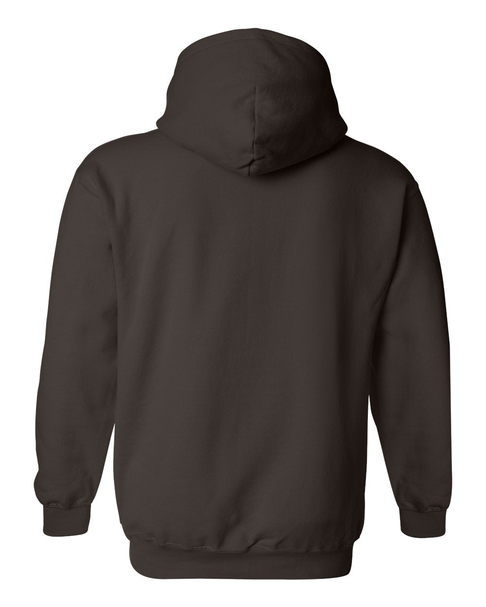 Gildan Heavy Blend™ Hooded Sweatshirt 18500 #color_Dark Chocolate