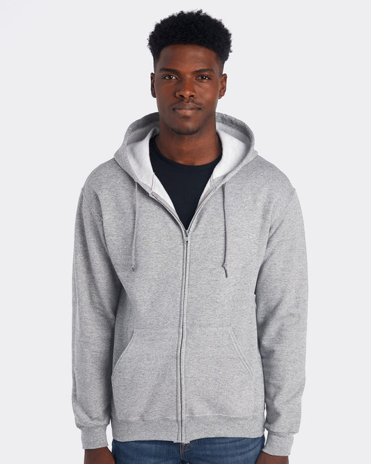 JERZEES NuBlend® Full-Zip Hooded Sweatshirt 993MR