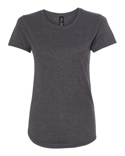 Gildan Softstyle® Women’s Triblend T-Shirt 6750L #color_Dark Heather