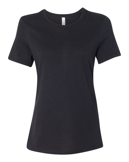 BELLA + CANVAS Women’s Relaxed Jersey Tee 6400 #color_Vintage Black