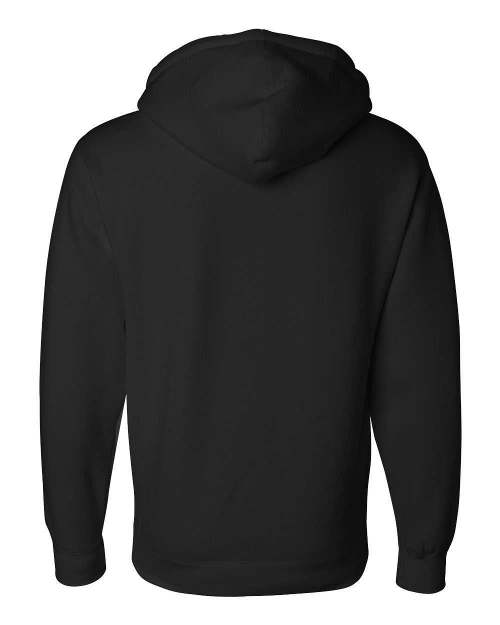 Independent Trading Co. Heavyweight Hooded Sweatshirt IND4000 #color_Black