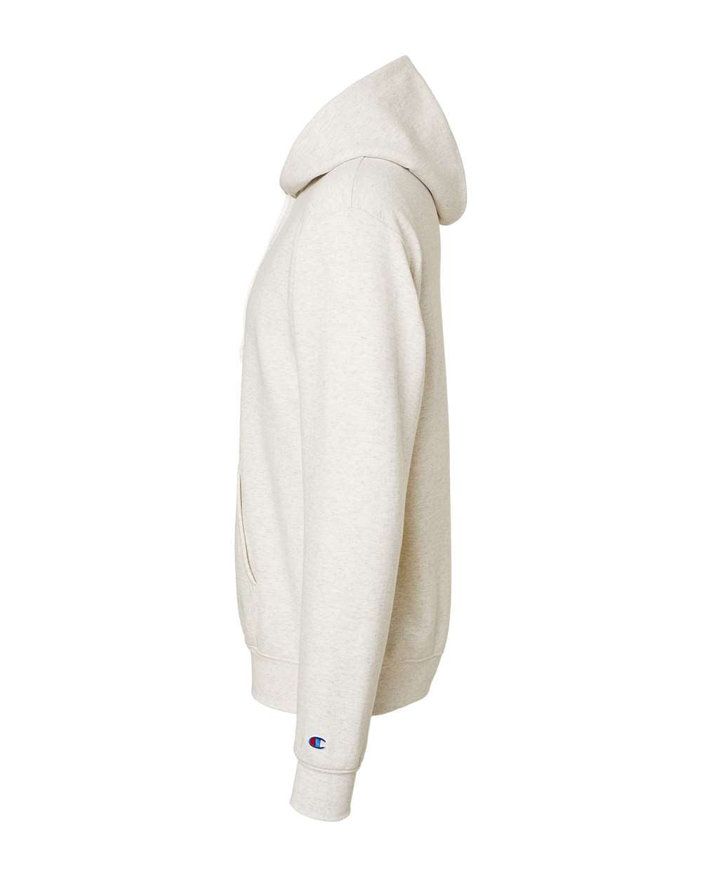Champion Powerblend® Hooded Sweatshirt S700 #color_Oatmeal Heather