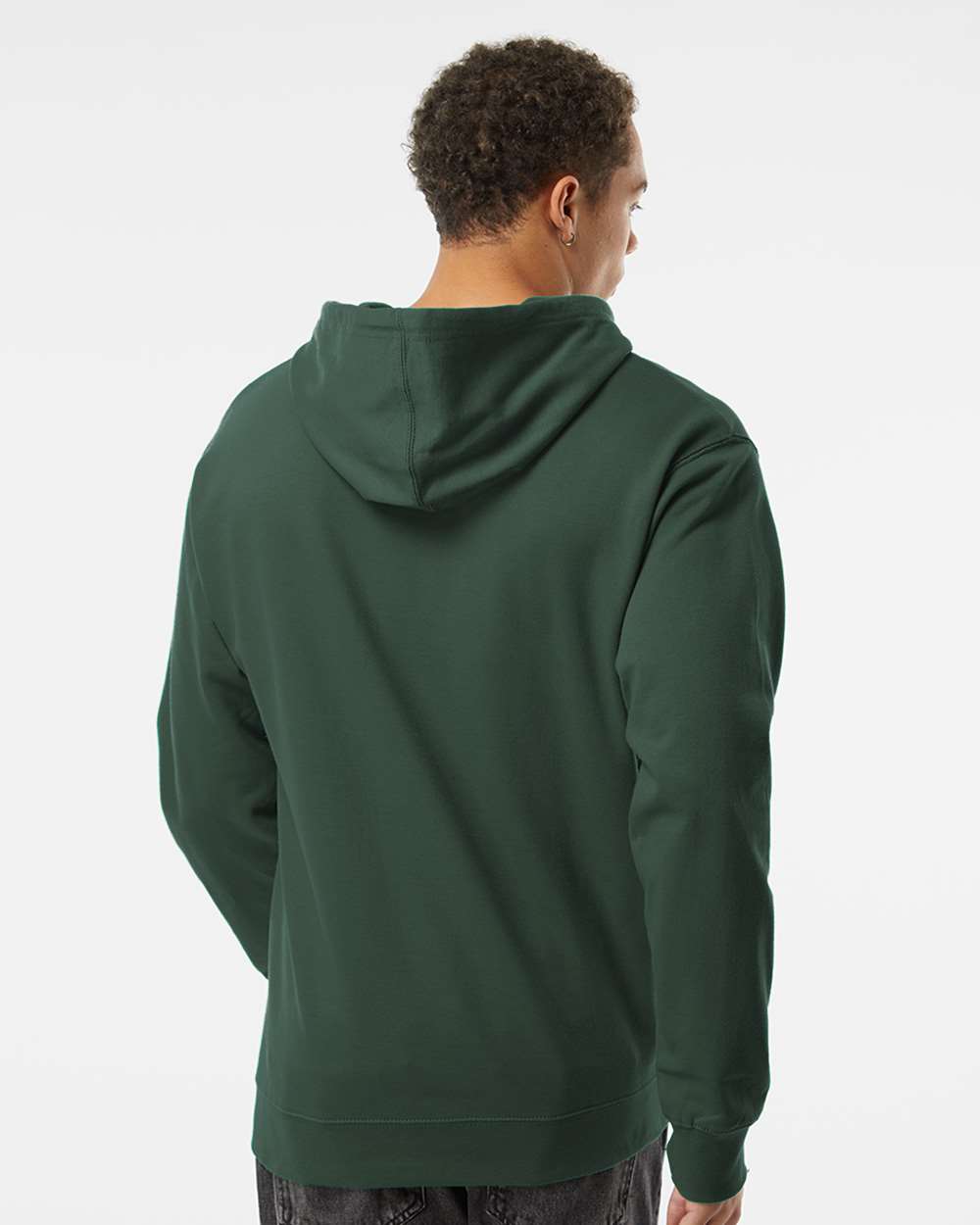 Independent Trading Co. Midweight Hooded Sweatshirt SS4500 #colormdl_Alpine Green
