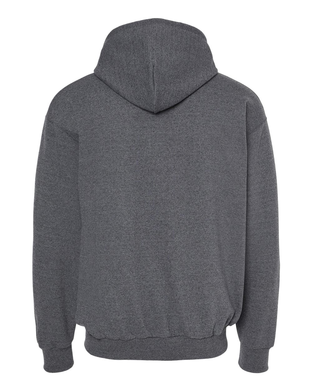 King Fashion Full-Zip Hooded Sweatshirt KF9017 #color_Charcoal Mix