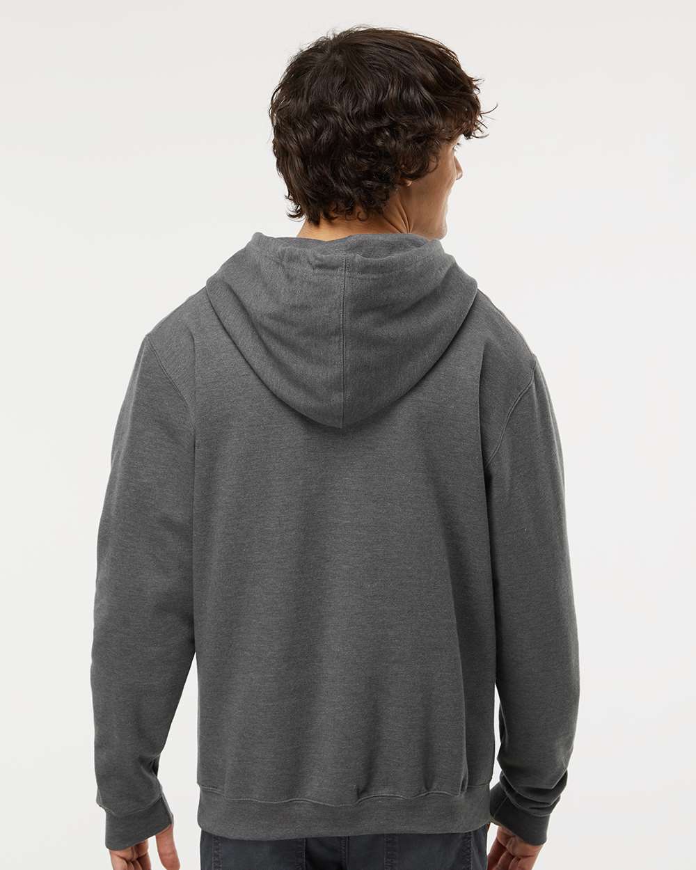 M&O Unisex Pullover Hoodie 3320 #colormdl_Heather Charcoal