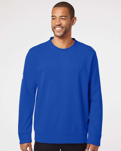 Adidas A434 Fleece Crewneck Sweatshirt #colormdl_Collegiate Royal