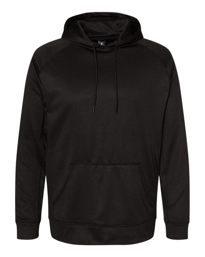 Burnside Performance Raglan Pullover Sweatshirt 8670 #color_Black
