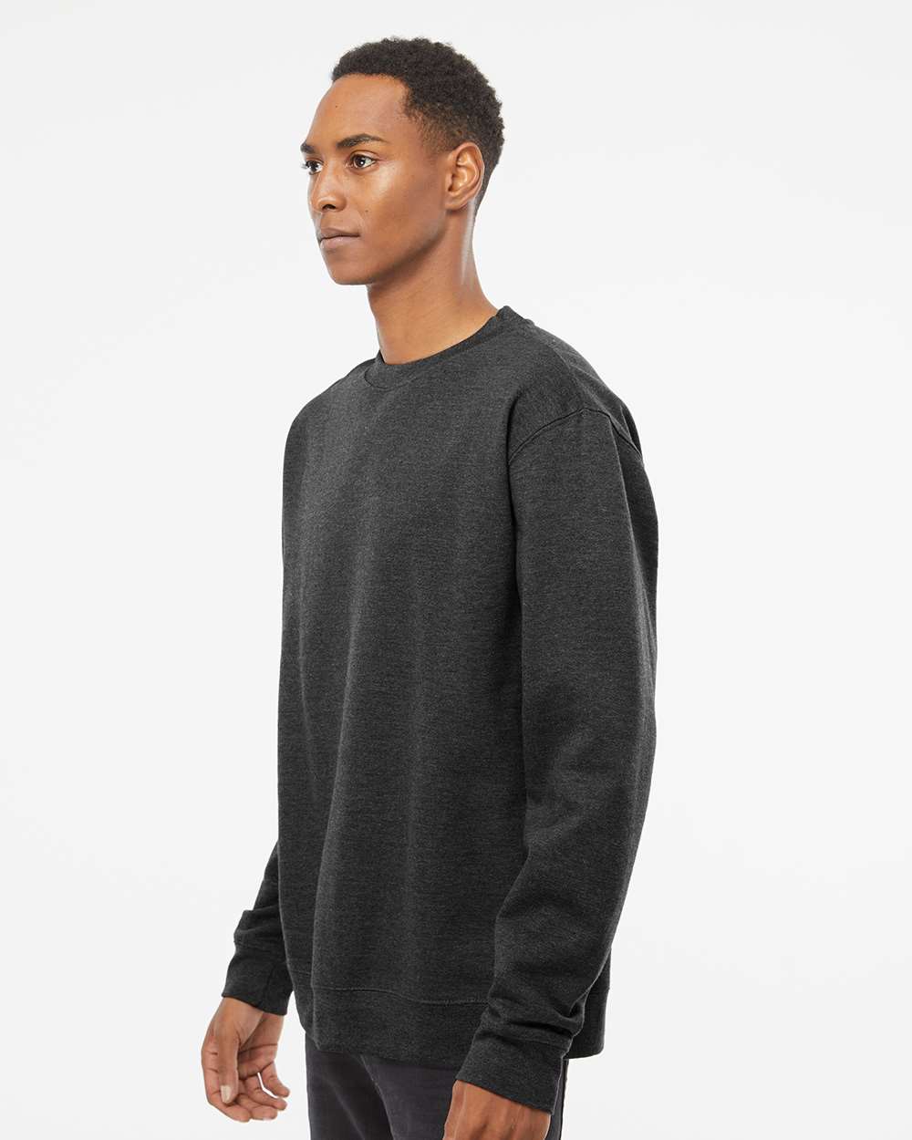 Independent Trading Co. Midweight Sweatshirt SS3000 #colormdl_Charcoal Heather