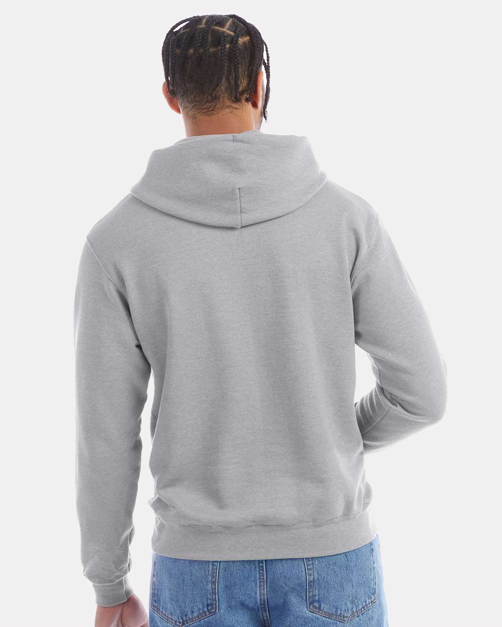 Champion Powerblend® Hooded Sweatshirt S700 #colormdl_Light Steel