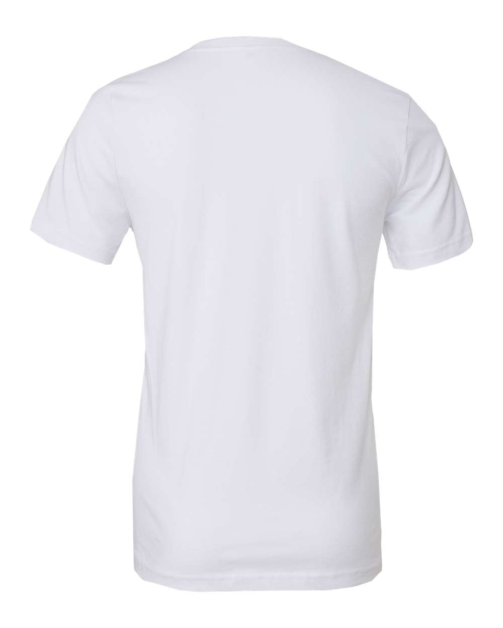 White Color BELLA + CANVAS Unisex Jersey Tee 