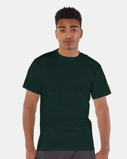 Champion Short Sleeve T-Shirt T425 #colormdl_Dark Green