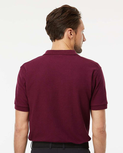 M&O Soft Touch Polo 7006 #colormdl_Maroon
