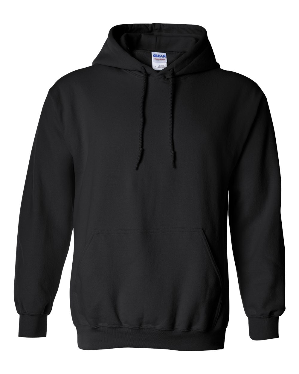 Gildan Heavy Blend™ Hooded Sweatshirt 18500 #color_Black