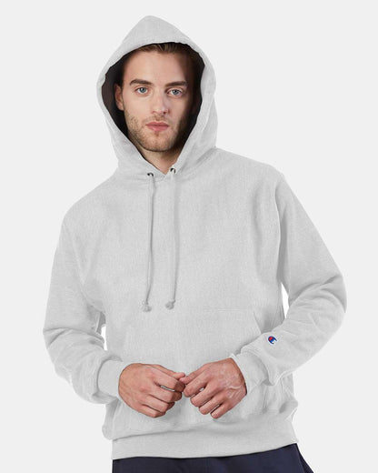 Champion Reverse Weave® Hooded Sweatshirt S101 #colormdl_Silver Grey