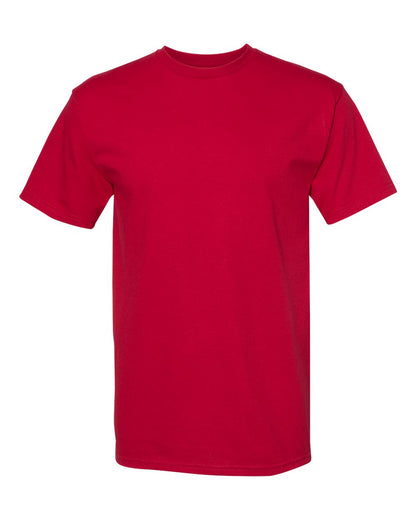 American Apparel Midweight Cotton Unisex Tee 1701 #color_Cardinal
