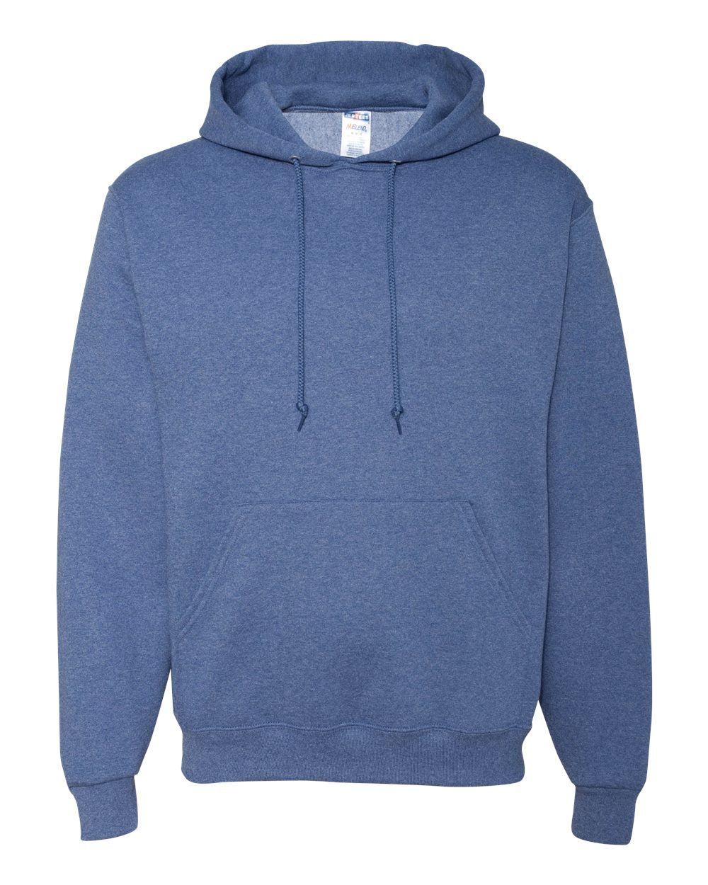 JERZEES NuBlend® Hooded Sweatshirt 996MR #color_Vintage Heather Blue