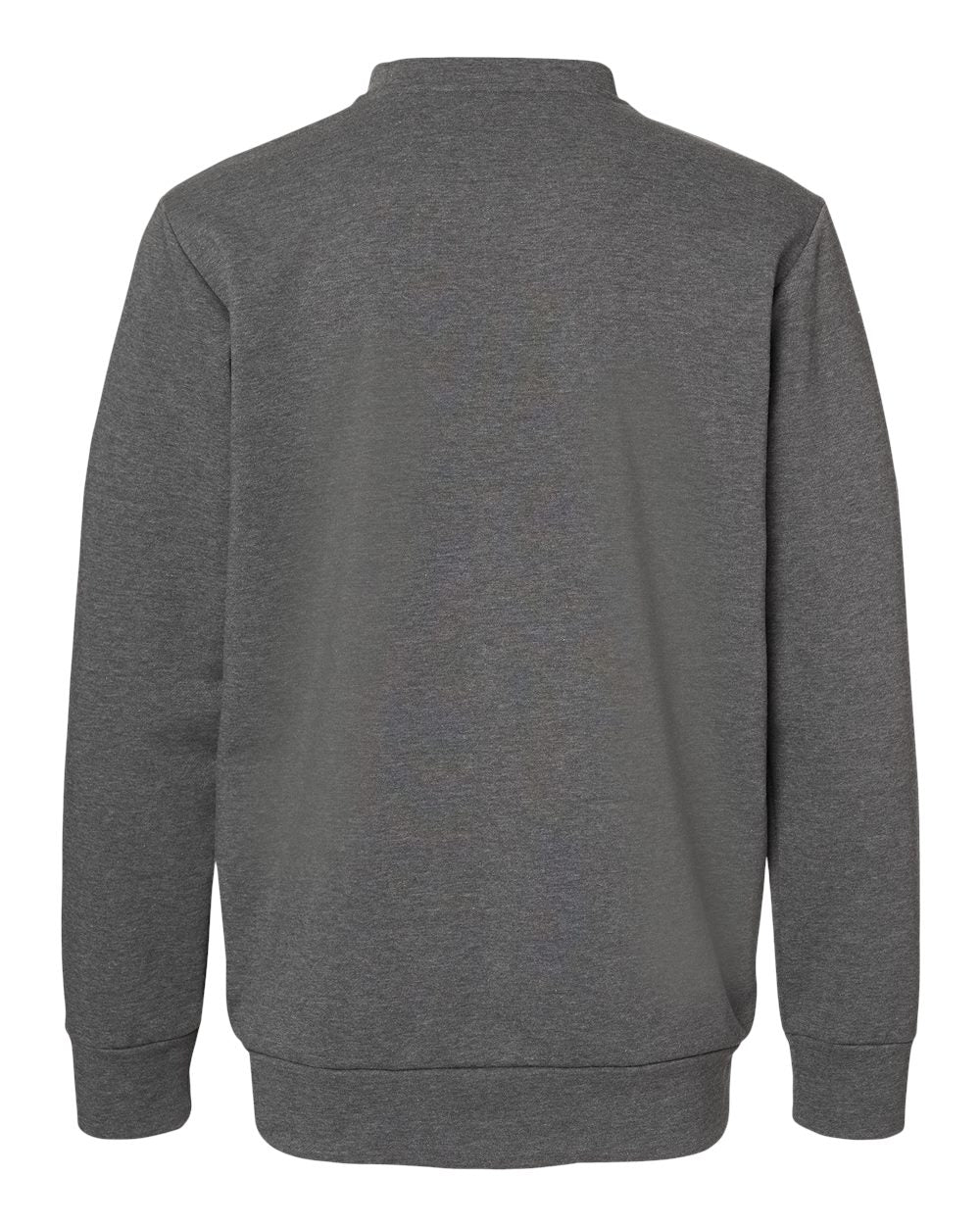 Adidas A434 Fleece Crewneck Sweatshirt #color_Dark Grey Heather