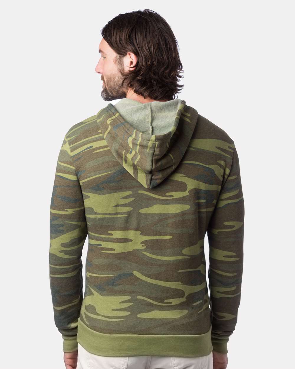 Alternative 9595 Challenger Eco-Fleece Hooded Sweatshirt #colormdl_Camo