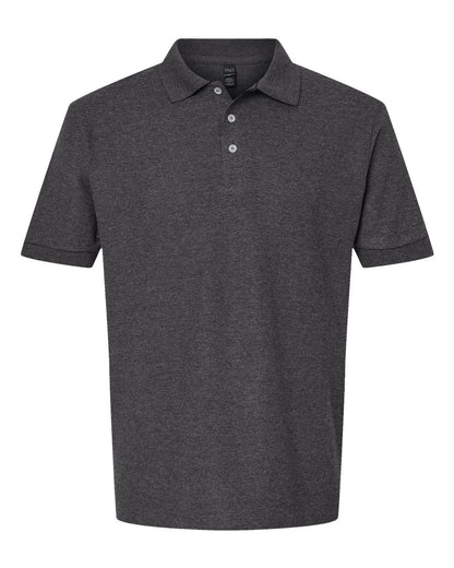 M&O Soft Touch Polo 7006 #color_Dark Heather