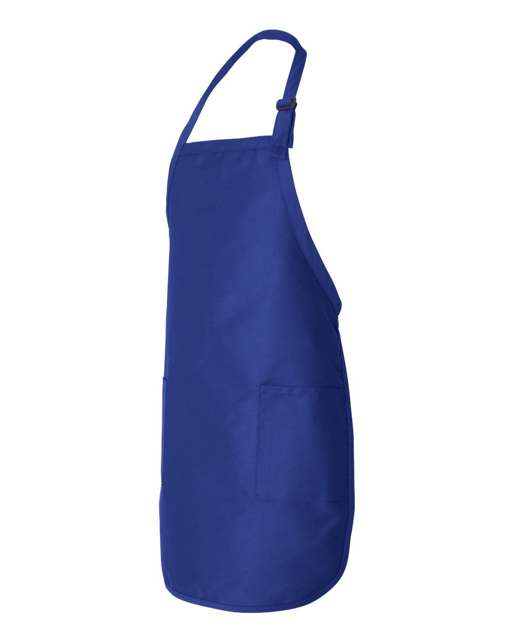 Q-Tees Full-Length Apron with Pockets Q4350 #color_Royal