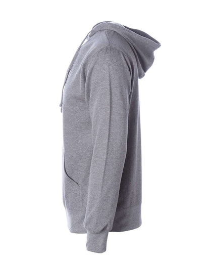 Independent Trading Co. Midweight Hooded Sweatshirt SS4500 #color_Gunmetal Heather