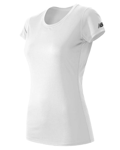 New Balance Women's Performance T-Shirt WT81036P #color_White
