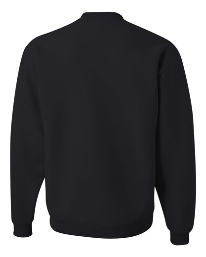 JERZEES NuBlend® Crewneck Sweatshirt 562MR #color_Black