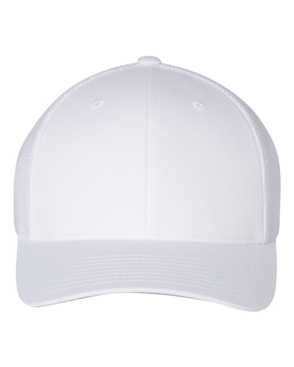 Richardson Fitted Trucker with R-Flex Cap 110 #color_White