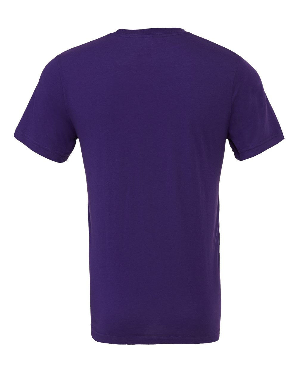 Team Purple Color BELLA + CANVAS Unisex Jersey Tee 