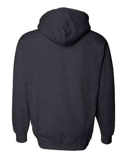 Independent Trading Co. Heavyweight Hooded Sweatshirt IND4000 #color_Charcoal Heather