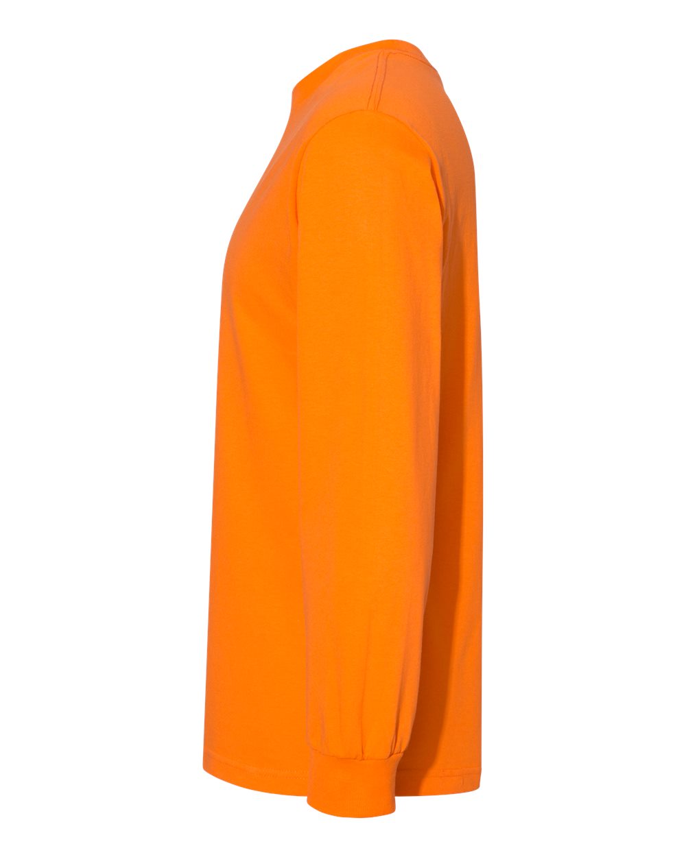 American Apparel Unisex Heavyweight Cotton Long Sleeve Tee 1304 #color_Orange