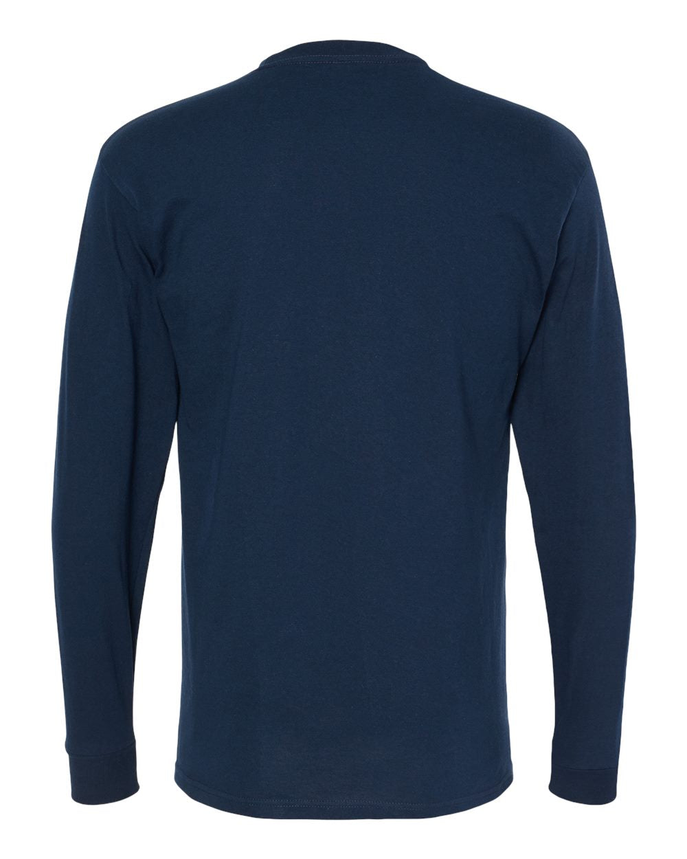 M&O Gold Soft Touch Long Sleeve T-Shirt 4820 #color_Deep Navy